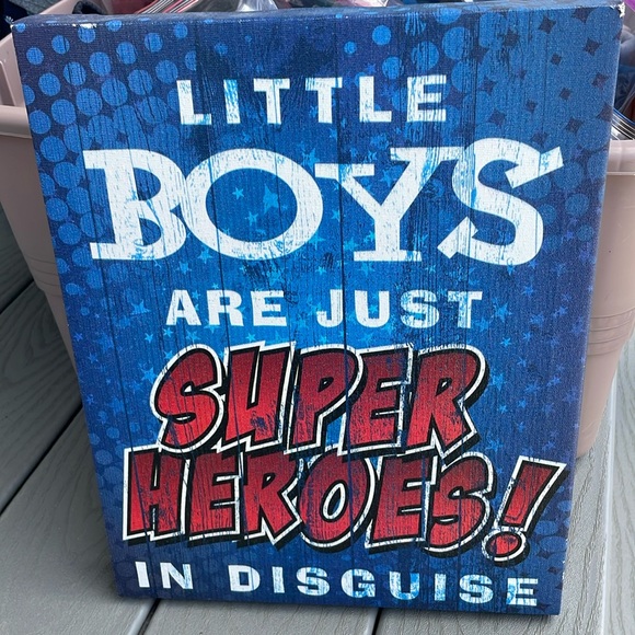 Boys Room Wall Hanging - Picture 1 of 4